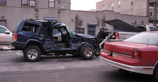 4x4 car side accident