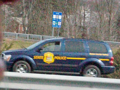 delaware state police car