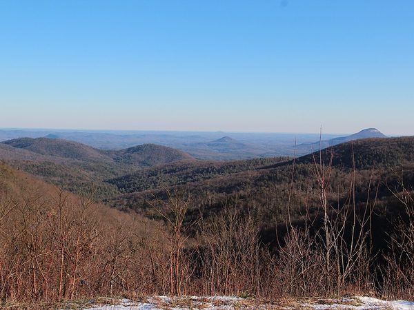 Mountain view from the Richard B. Russell Scenic Highway, Georgia