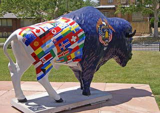 utah salt lake tourist office bull